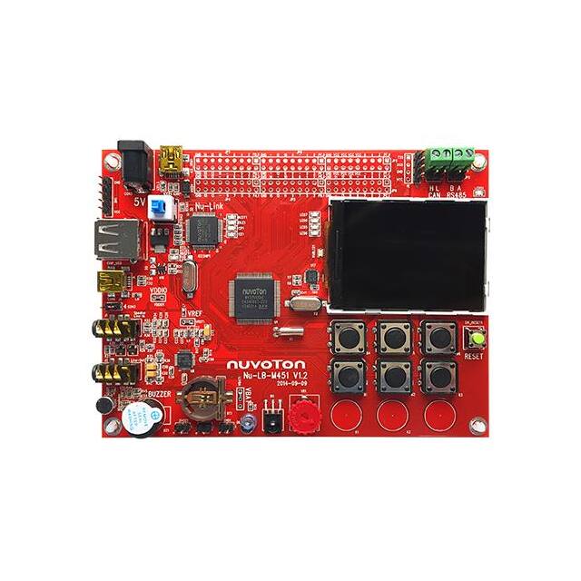 NL-M451V Nuvoton Technology Corporation  Cartes d'évaluation - Embarquées - MCU DSP